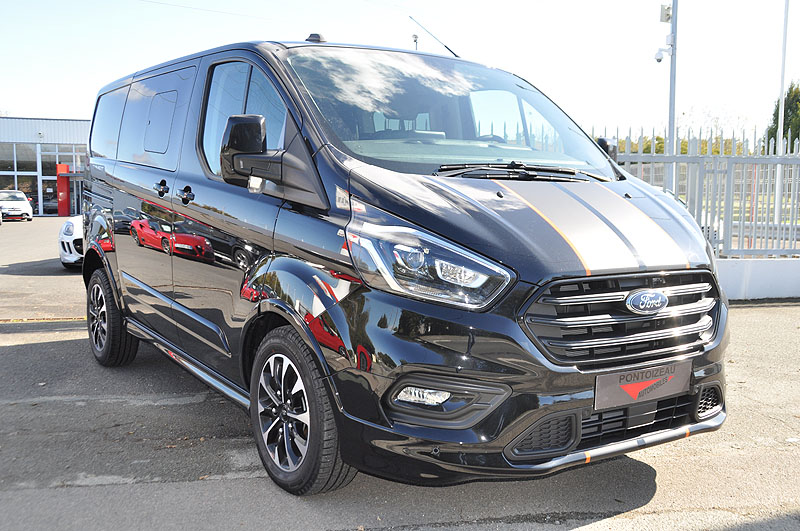 Dimension Ford Transit Custom Cabine Approfondie L1h1