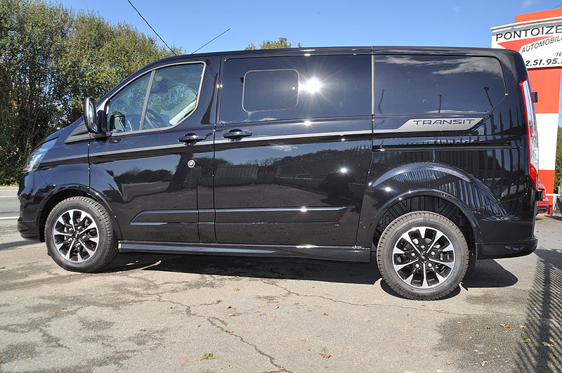 Dimension Ford Transit Custom Cabine Approfondie L1h1
