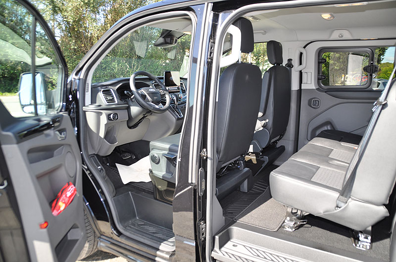 Dimension Ford Transit Custom Cabine Approfondie L1h1